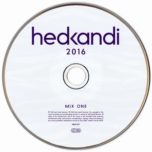 Various - Hed Kandi 2016 (3xCD, Comp, Mixed) - Image 4