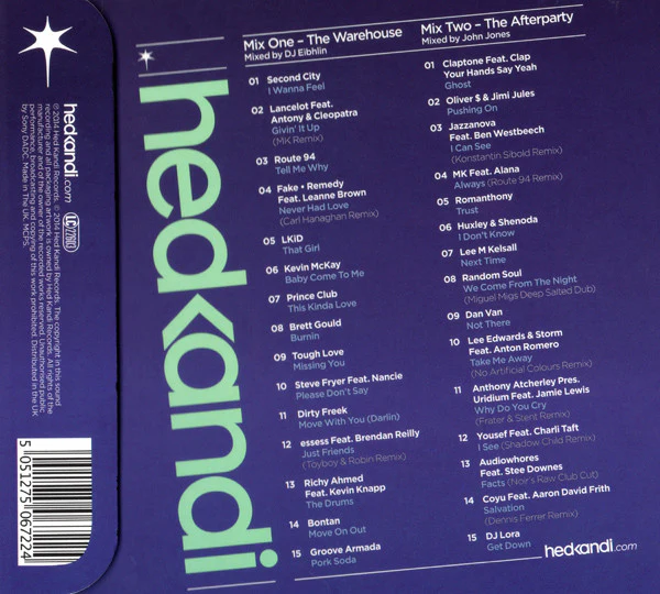 Various - Hed Kandi: Deep House (2xCD, Comp, Mixed) - Image 2