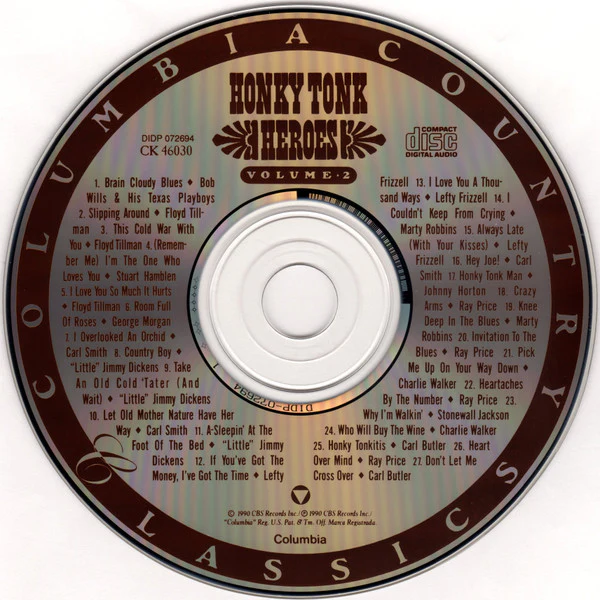 Various - Honky Tonk Heroes (CD, Comp) - Image 3