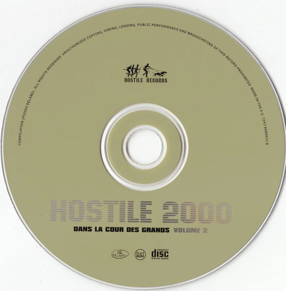 Various - Hostile 2000 - Dans La Cour Des Grands - Volume 2 (CD, MiniAlbum, Comp) - Image 3