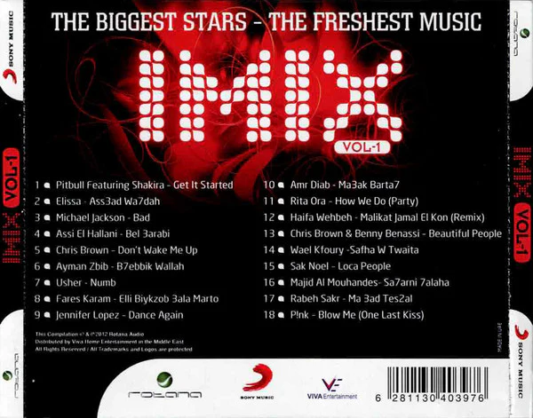 Various - IMix Vol.1 - The Biggest Stars - The Freshest Music (CD, Comp) - Image 2