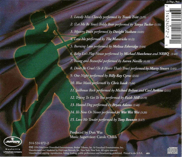Various - It's Now Or Never: The Tribute To Elvis (CD, Comp) - Image 3