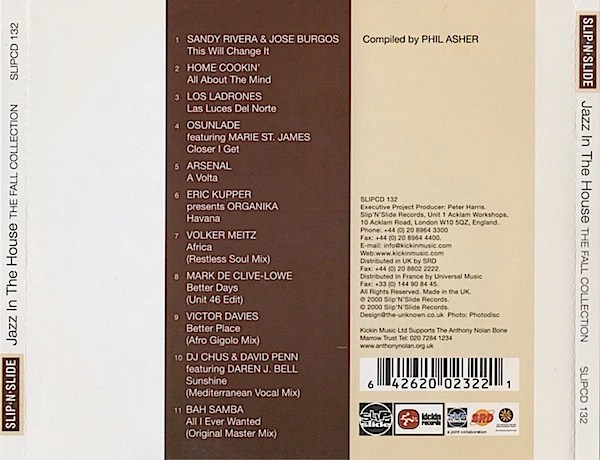 Various - Jazz In The House 9 (The Fall Collection) (CD, Comp) - Image 2