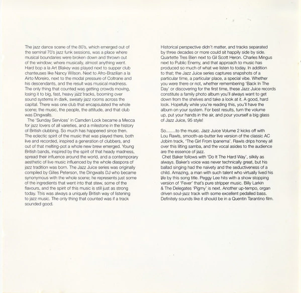 Various - Jazz Juice # 2 (CD, Comp) - Image 2