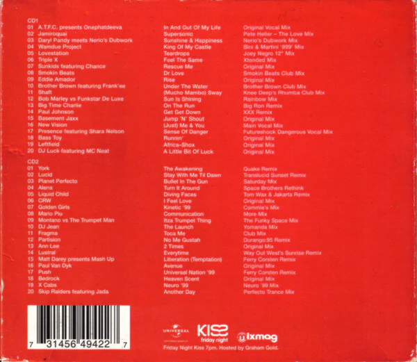 Various - Kiss Clublife 2000 (2xCD, Mixed) - Image 2