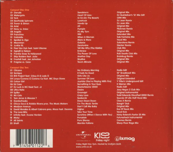Various - Kiss Clublife Summer 2000 (2xCD, Mixed) - Image 2