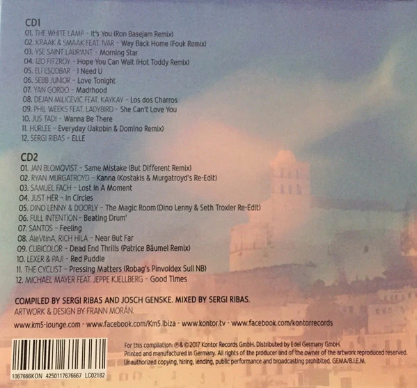 Various - Km5 Ibiza Volumen 17 (2xCD, Comp, Mixed, Dig) - Image 2
