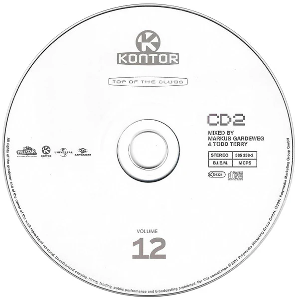 Various - Kontor - Top Of The Clubs Volume 12 (2xCD, Comp, Mixed) - Image 4