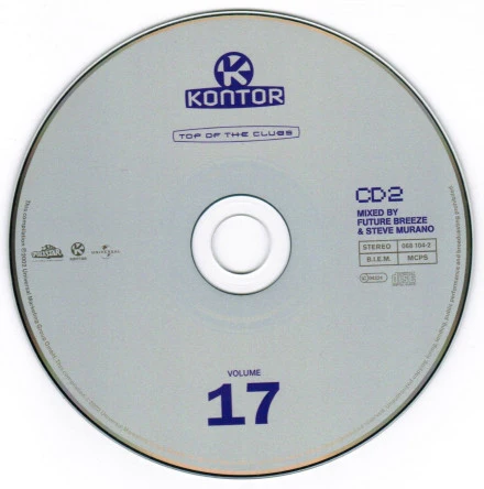Various - Kontor - Top Of The Clubs Volume 17 (2xCD, Comp, Copy Prot., Mixed) - Image 4