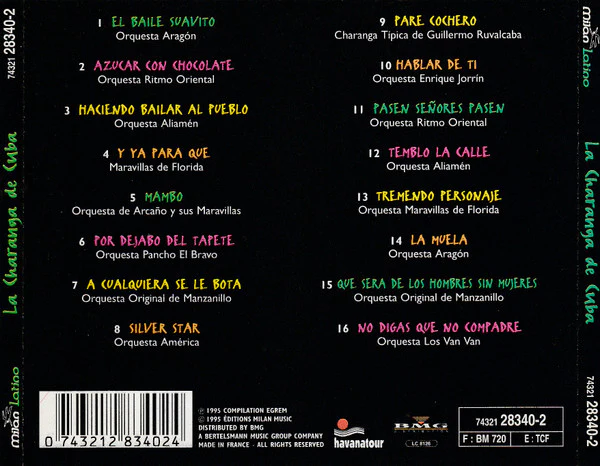 Various - La Charanga De Cuba (CD, Comp) - Image 2