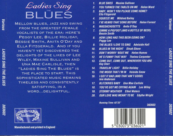 Various - Ladies Sing The Blues (CD, Comp) - Image 3