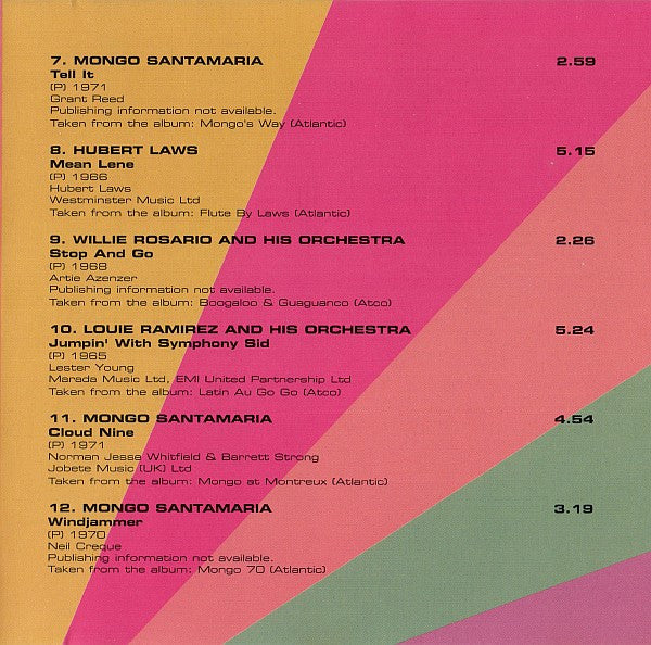 Various - Latin Dance Party (Latin Grooves From The Atlantic And Atco Vaults) (CD, Comp) - Image 3