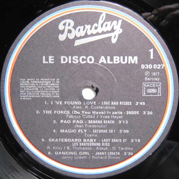 Various - Le Disco Album (LP, Comp, Mixed) - Image 3