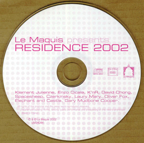 Various - Le Maquis Presents Residence 2002 (CD, Comp) - Image 5