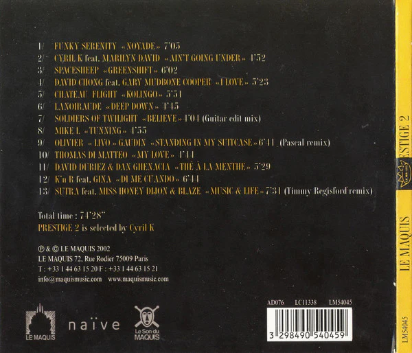 Various - Le Maquis - Prestige (CD, Comp, Dig) - Image 4