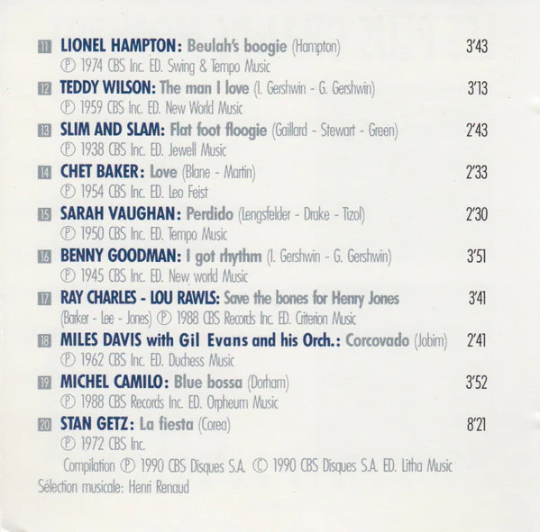 Various - Les Plus Grands Moments Du Jazz Vol. 2 (CD, Comp) - Image 3