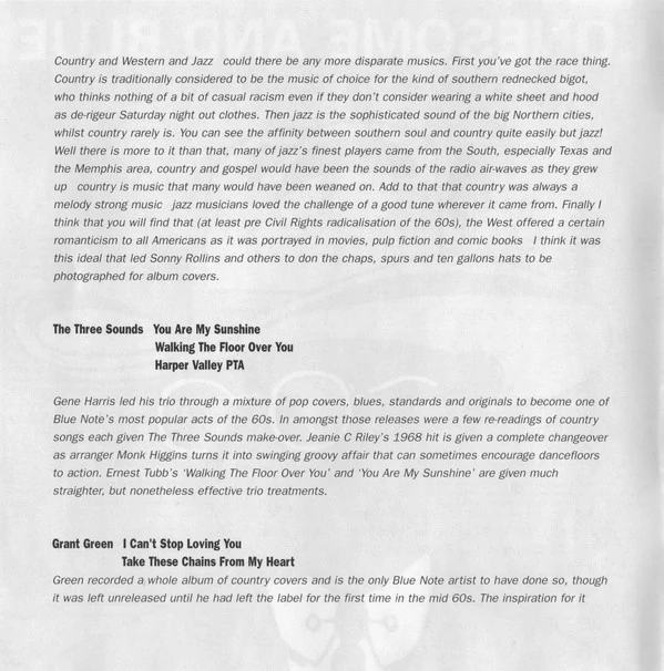 Various - Lonesome And Blue: Blue Note Heads Way Out West (CD, Comp) - Image 2