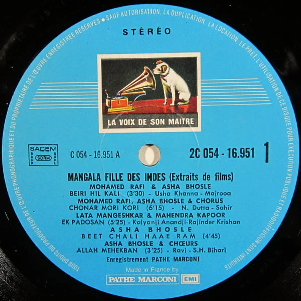 Various - Mangala Fille Des Indes (Extraits De Films) (LP, Comp) - Image 3