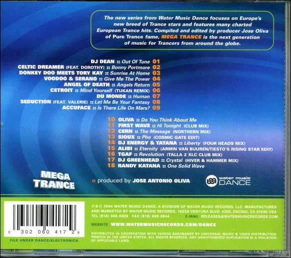Various - Mega Trance (CD, Comp) - Image 3