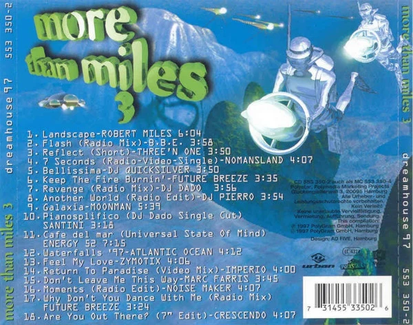 Various - More Than Miles 3 - Dreamhouse 97 (CD, Comp) - Image 2