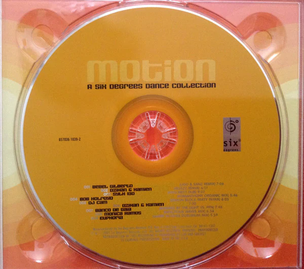 Various - Motion: A Six Degrees Dance Collection (CD, Comp, Dig) - Image 3