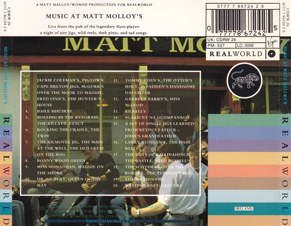 Various - Music At Matt Molloy's (CD, Album) - Image 3