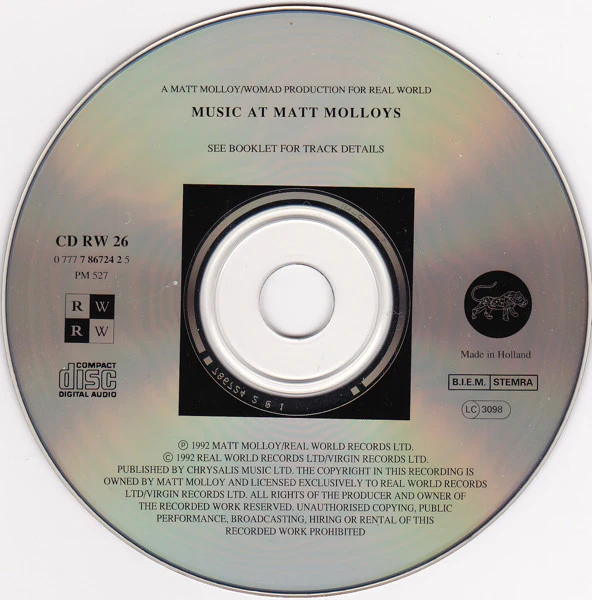 Various - Music At Matt Molloy's (CD, Album) - Image 4