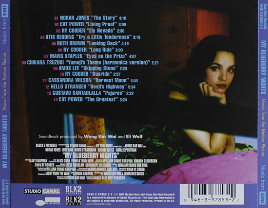 Various - My Blueberry Nights (Music From The Motion Picture) (CD, Comp, Jew) - Image 2