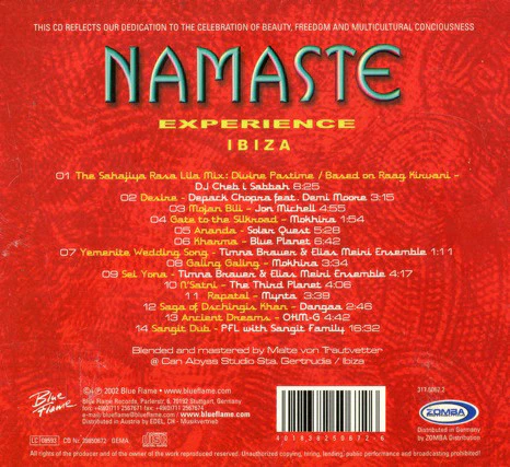 Various - Namaste Experience Ibiza (CD, Comp, Mixed) - Image 2