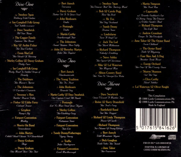 Various - New Electric Muse - The Story Of Folk Into Rock (3xCD, Comp) - Image 2