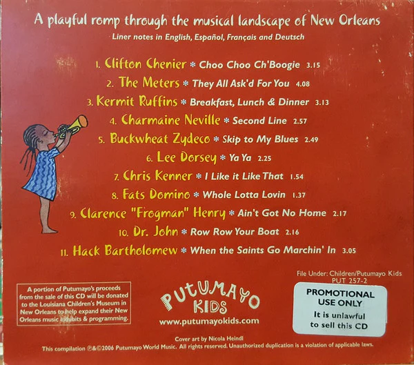 Various - New Orleans Playground (CD, Comp) - Image 2