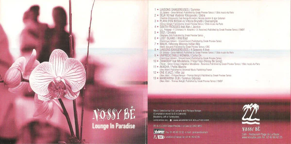 Various - Nossy Be - Lounge In Paradise (CD, Comp, Mixed) - Image 5