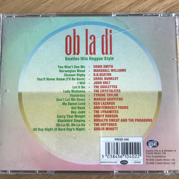 Various - Ob La Di - Beatles Hits Reggae Style (CD, Comp) - Image 3