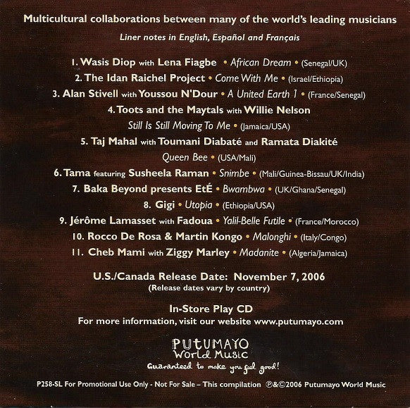 Various - One World, Many Cultures (CD, Comp, Promo, Car) - Image 2
