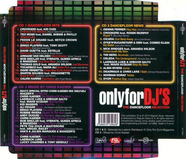 Various - Onlyfordj's The Dancefloor selection (3xCD, Comp) - Image 2