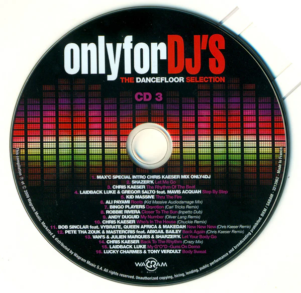 Various - Onlyfordj's The Dancefloor selection (3xCD, Comp) - Image 5