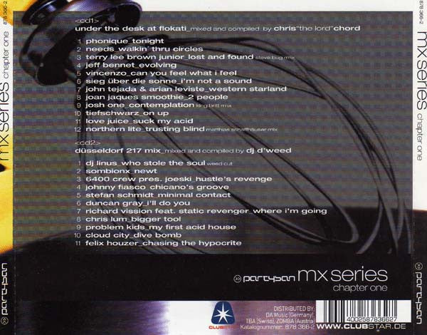 Various - Partysan Mx Series - Chapter One (2xCD, Comp, Mixed) - Image 2