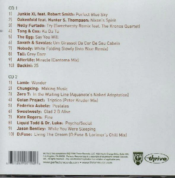 Various - Perfecto Chills Vol. 2 (2xCD, Comp) - Image 2