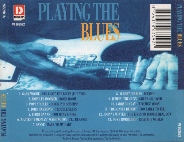 Various - Playing The Blues (CD, Comp) - Image 2
