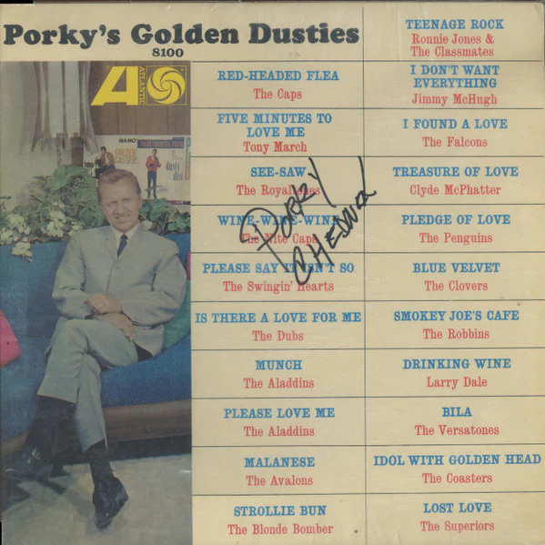 Various, Porky Chedwick - Porky's Golden Dusties (LP, Comp) - Image 2