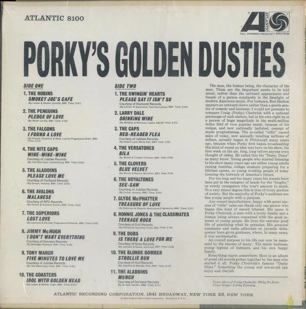 Various, Porky Chedwick - Porky's Golden Dusties (LP, Comp) - Image 3
