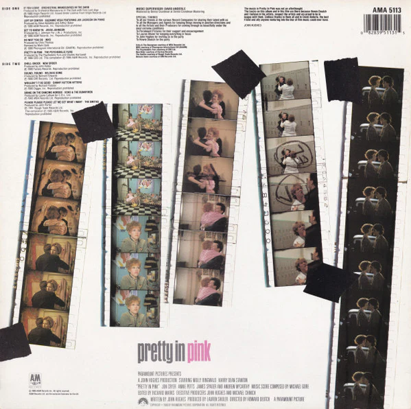 Various - Pretty In Pink • Original Motion Picture Soundtrack (LP, Album, Comp) - Image 2