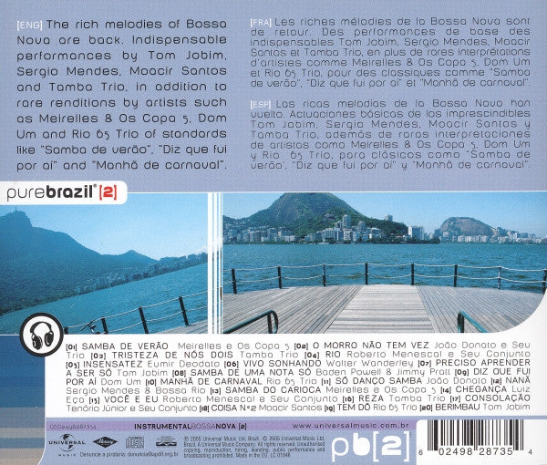 Various - Pure Brazil [2] - Instrumental Bossa Nova [2] (CD, Comp) - Image 2