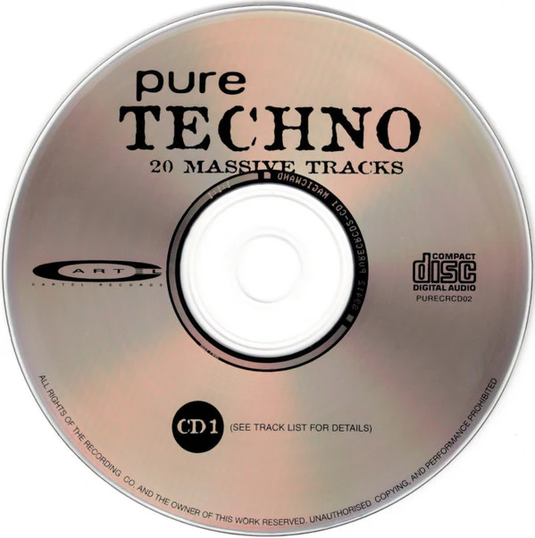 Various - Pure Techno (2xCD, Comp) - Image 3