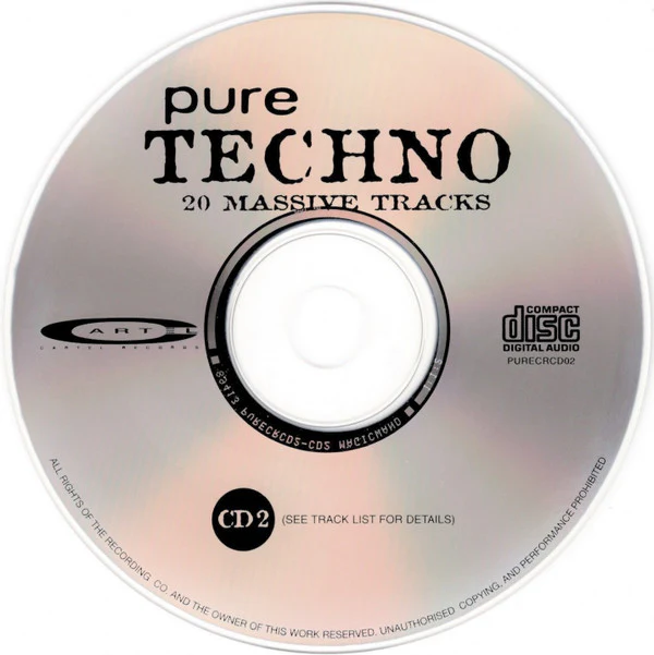 Various - Pure Techno (2xCD, Comp) - Image 5
