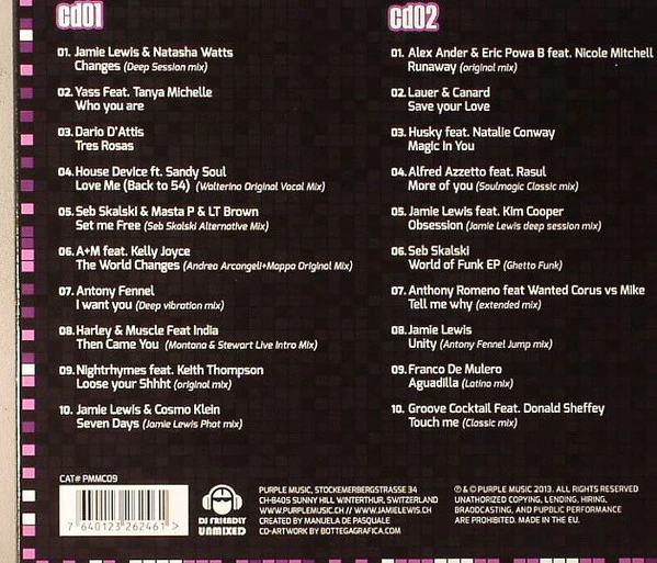 Various - Purple Music Inc. - The Master Collection 9 (2xCD, Comp) - Image 2