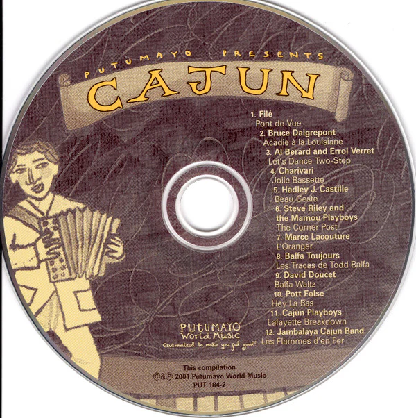 Various - Putumayo Presents Cajun (CD, Comp) - Image 3