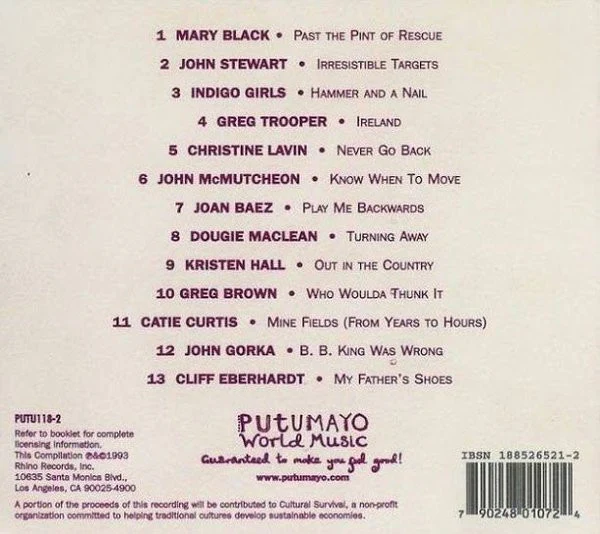 Various - Putumayo Presents: The Best Of Folk Music - Contemporary Folk (CD, Comp) - Image 2