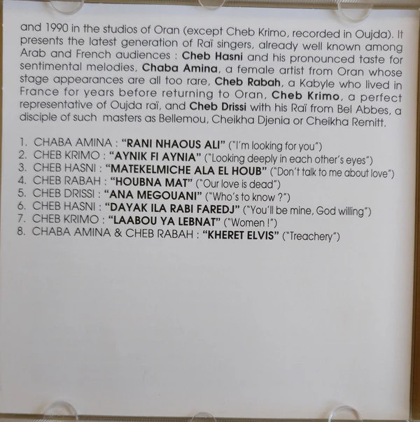 Various - Raï ! Raï ! (CD, Comp) - Image 4