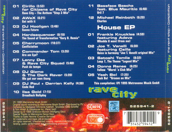 Various - Rave City II - The Next Step (CD, Comp + CD, EP) - Image 2